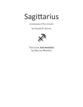 Sagittarius SATB choral sheet music cover
